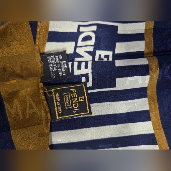 Fendi Silk Scarf - Picture 4 of 6